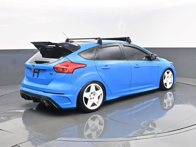 2018 Blue Ford Focus RS AWD Hatchback
