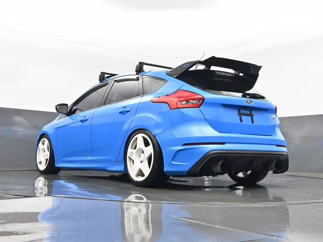 2018 Blue Ford Focus RS AWD Hatchback