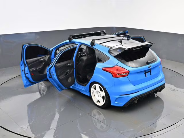 2018 Blue Ford Focus RS AWD Hatchback