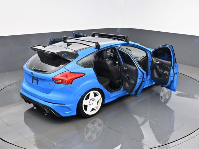 2018 Blue Ford Focus RS AWD Hatchback