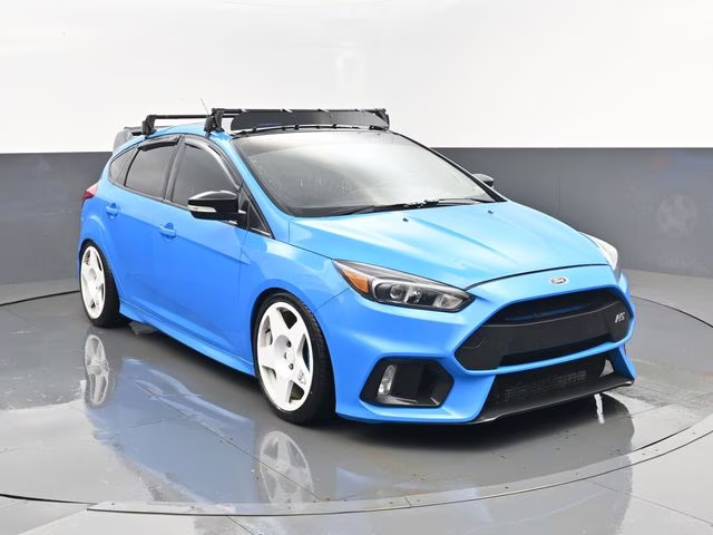 2018 Blue Ford Focus RS AWD Hatchback