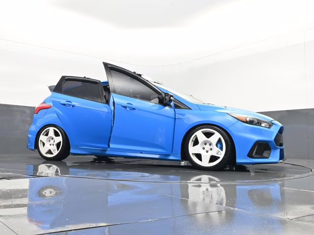 2018 Blue Ford Focus RS AWD Hatchback