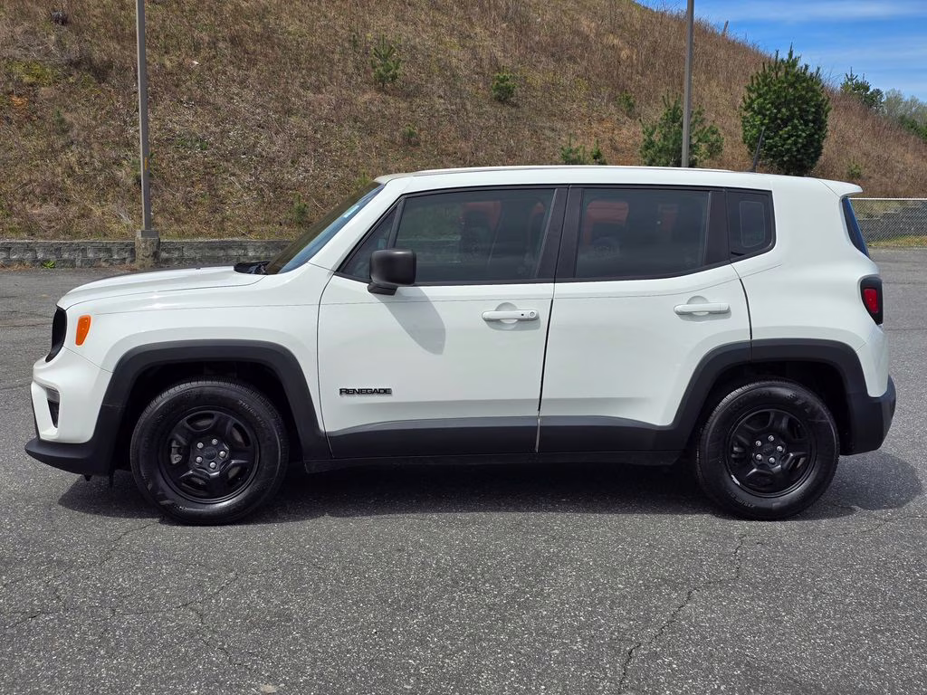 2019 Alpine White Clearcoat Jeep Renegade Sport FWD SUV