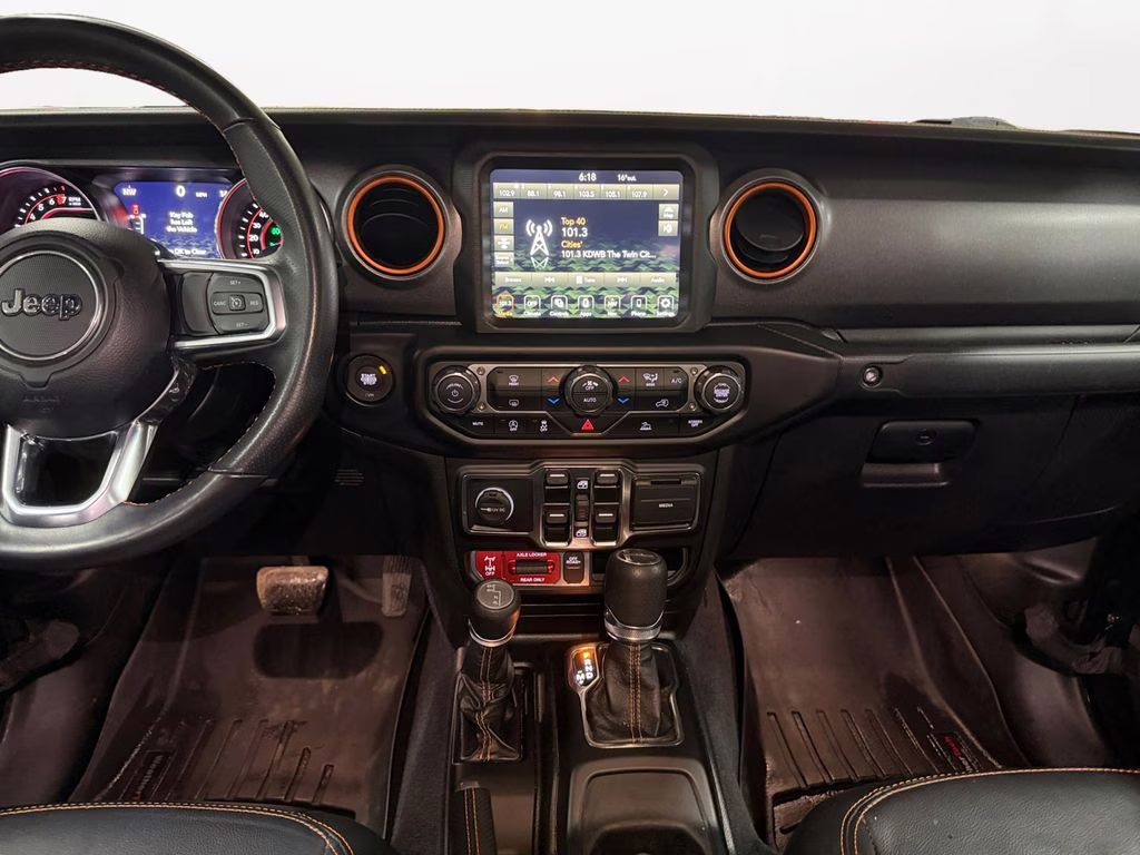 2022 Black Clearcoat Jeep Gladiator Mojave 4x4 4X4 Truck