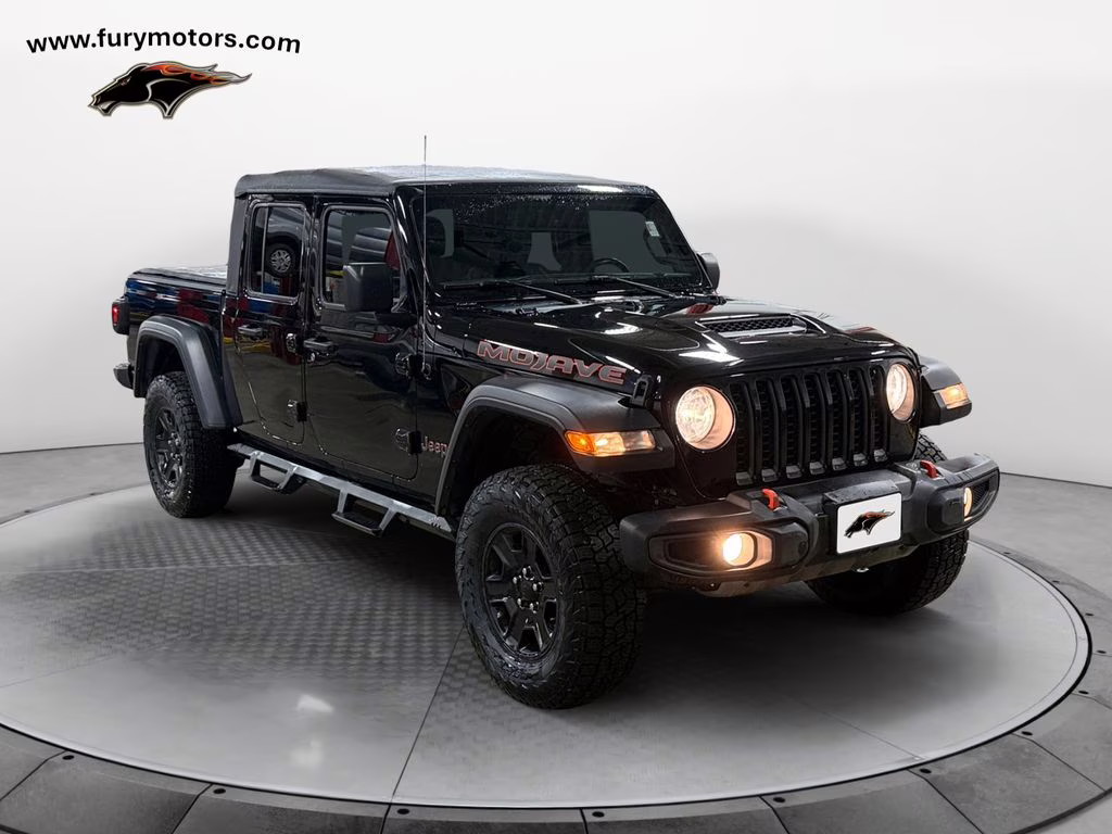 2022 Black Clearcoat Jeep Gladiator Mojave 4x4 4X4 Truck