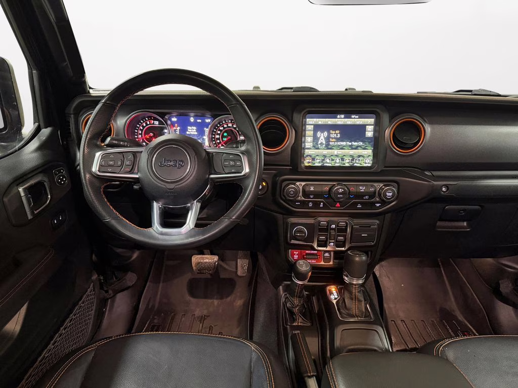 2022 Black Clearcoat Jeep Gladiator Mojave 4x4 4X4 Truck