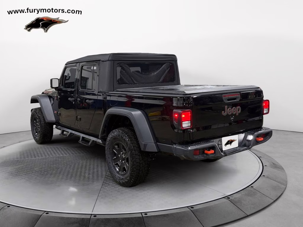 2022 Black Clearcoat Jeep Gladiator Mojave 4x4 4X4 Truck
