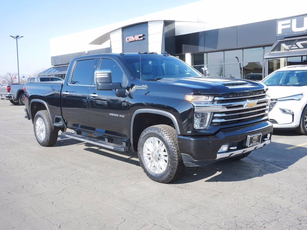 2022 Black Chevrolet Silverado 3500HD High Country 4X4 Truck