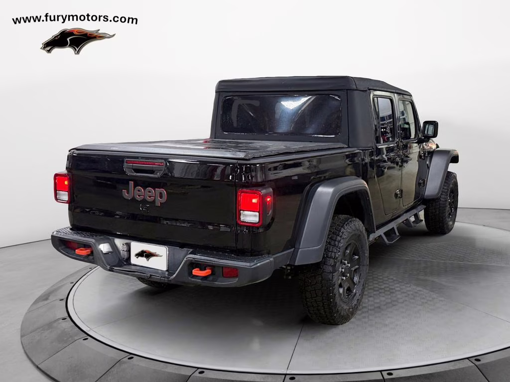 2022 Black Clearcoat Jeep Gladiator Mojave 4x4 4X4 Truck