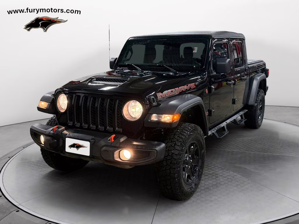 2022 Black Clearcoat Jeep Gladiator Mojave 4x4 4X4 Truck