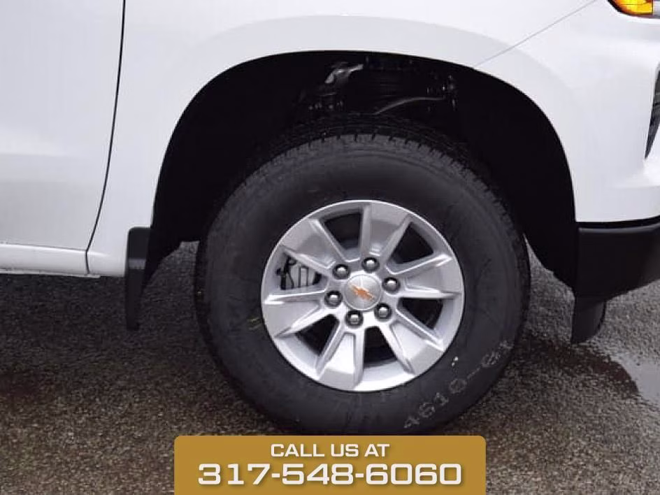 2026 Summit White Chevrolet Silverado 1500 WT 4X4 Truck