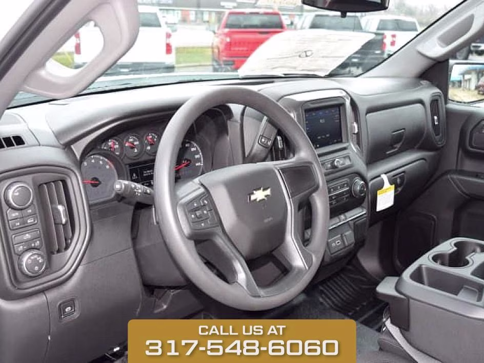 2026 Summit White Chevrolet Silverado 1500 WT 4X4 Truck