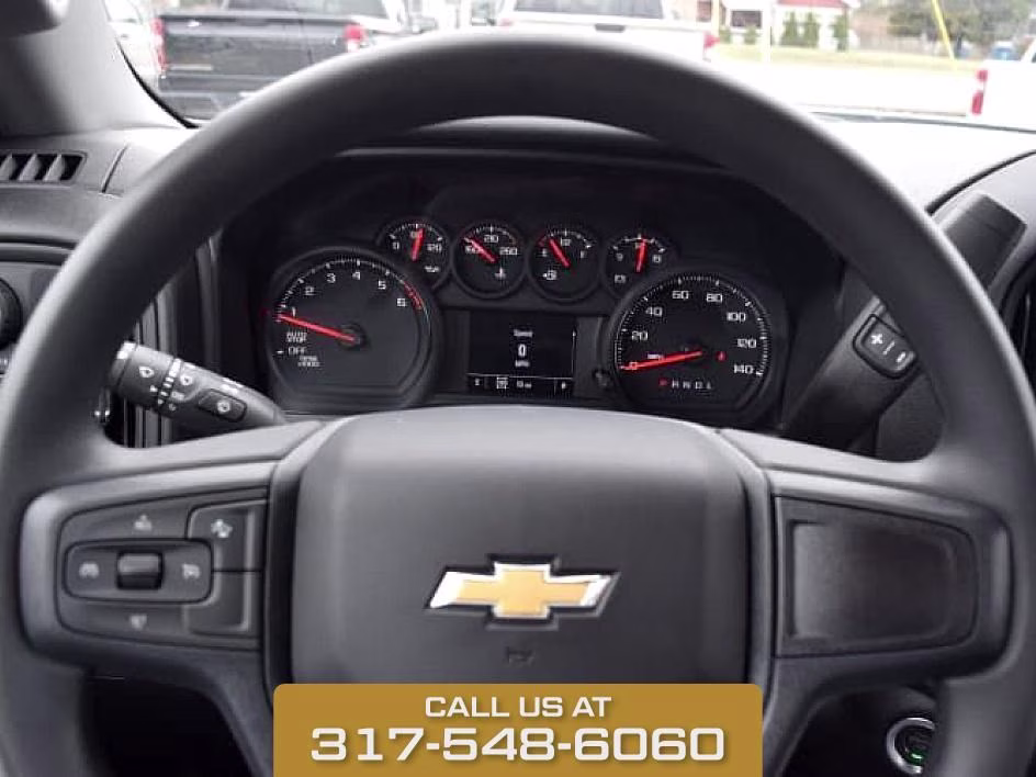 2026 Summit White Chevrolet Silverado 1500 WT 4X4 Truck