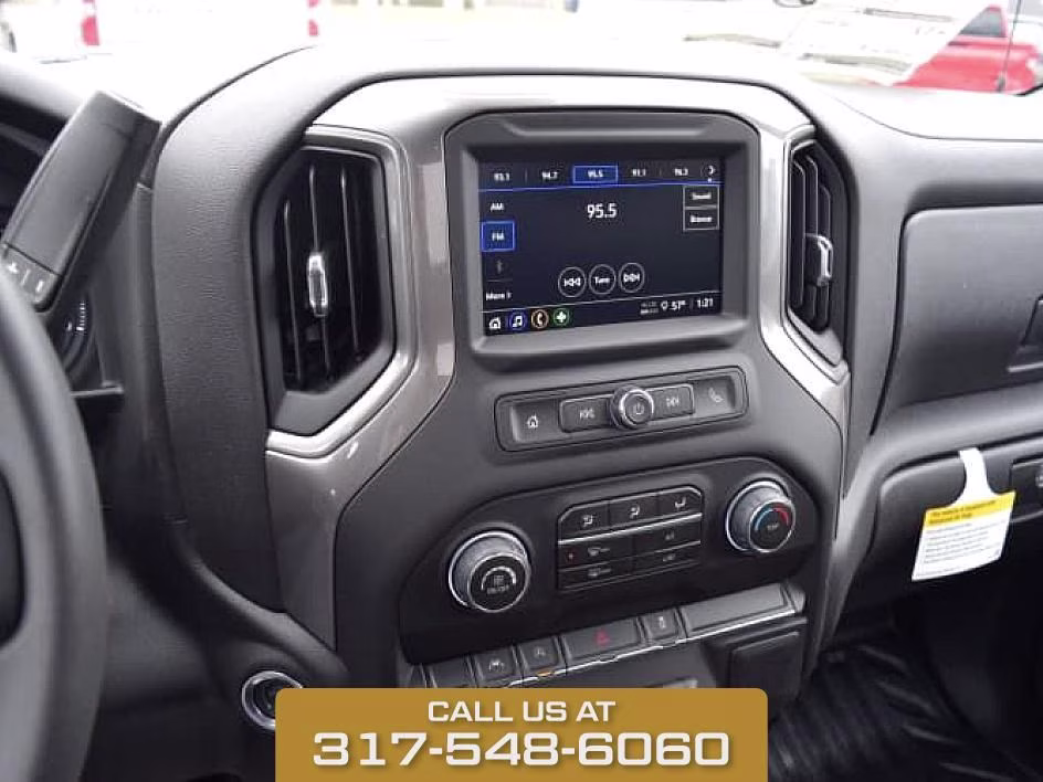 2026 Summit White Chevrolet Silverado 1500 WT 4X4 Truck