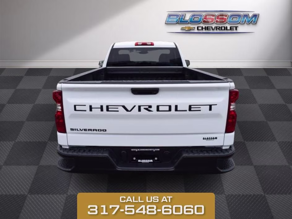 2026 Summit White Chevrolet Silverado 1500 WT 4X4 Truck
