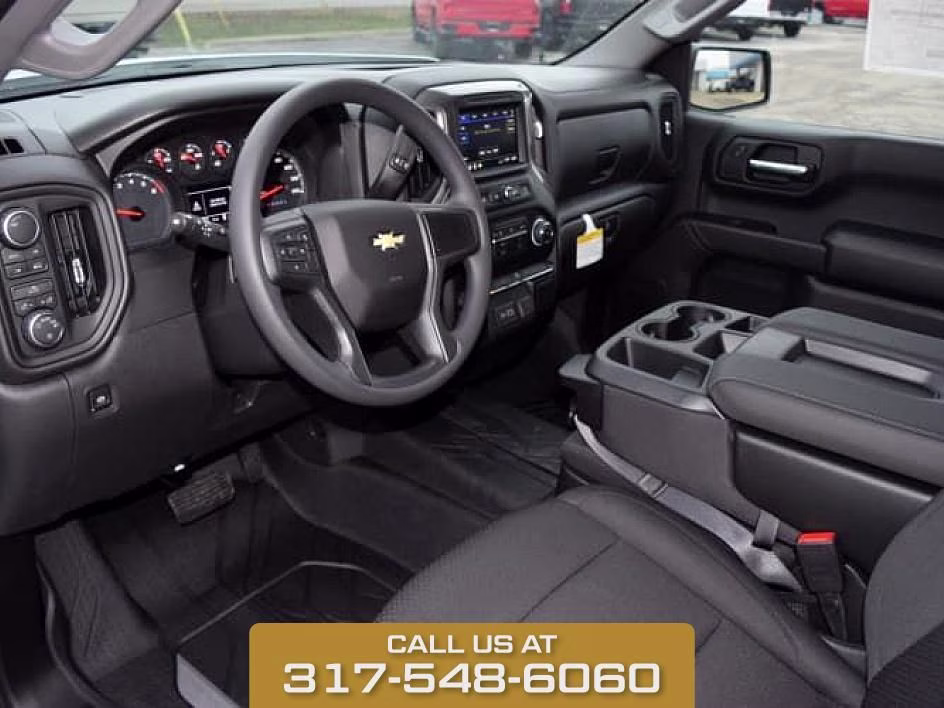 2026 Summit White Chevrolet Silverado 1500 WT 4X4 Truck