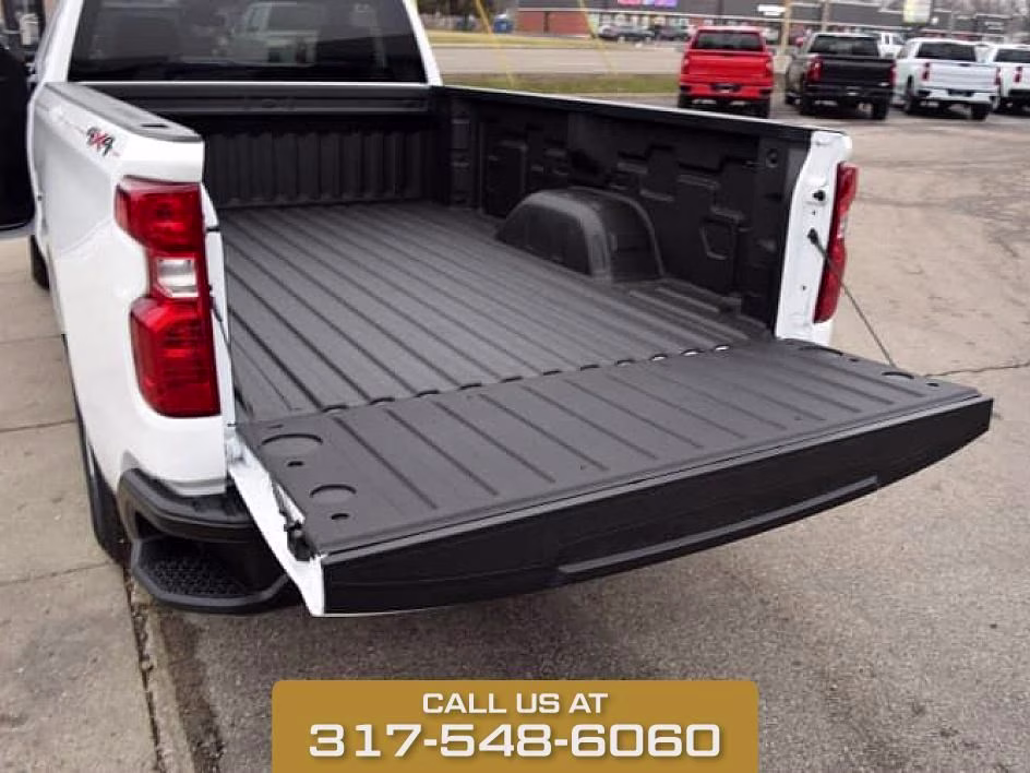 2026 Summit White Chevrolet Silverado 1500 WT 4X4 Truck
