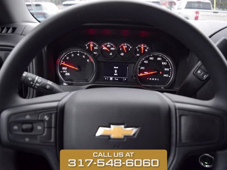 2026 Summit White Chevrolet Silverado 1500 WT 4X4 Truck