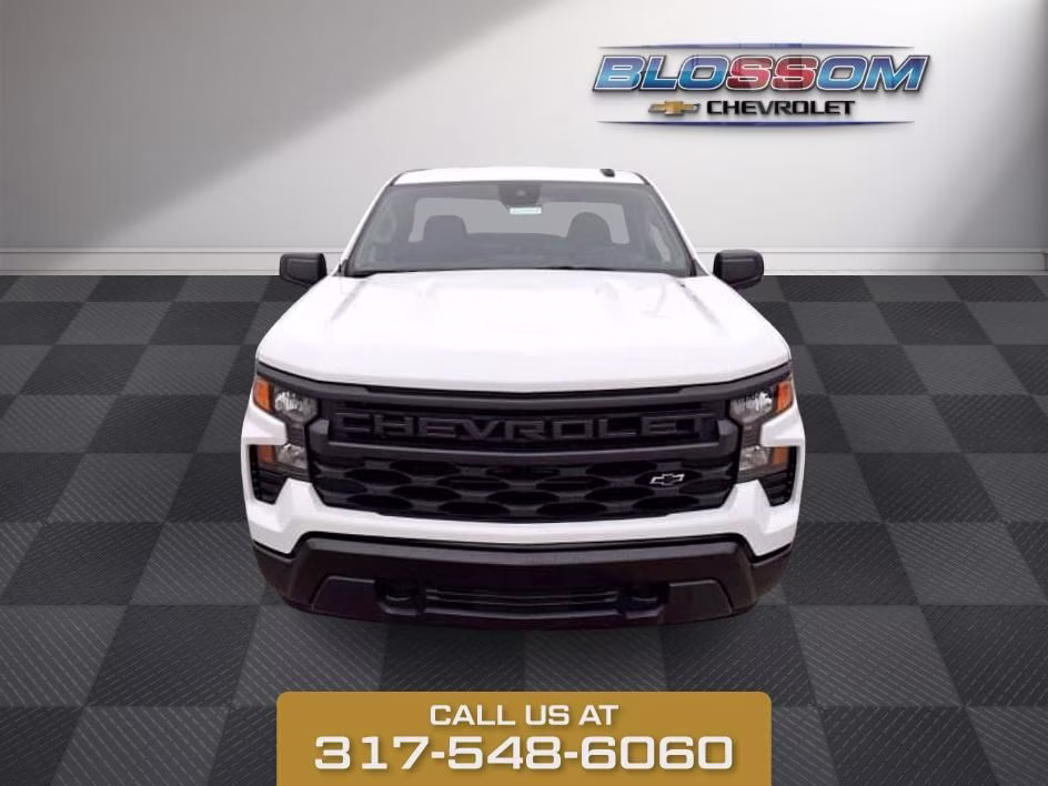 2026 Summit White Chevrolet Silverado 1500 WT 4X4 Truck