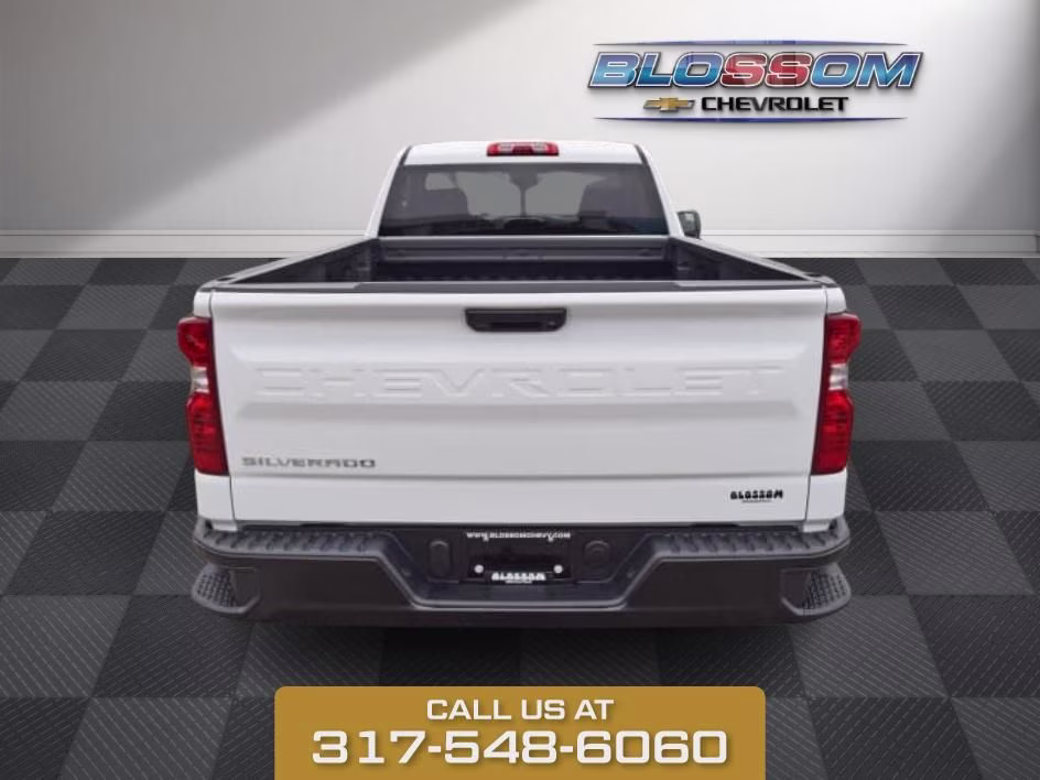 2026 Summit White Chevrolet Silverado 1500 WT 4X4 Truck