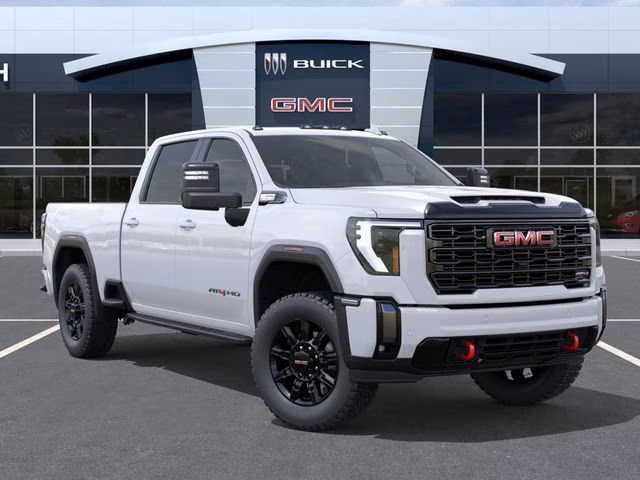 2026 Summit White GMC Sierra 2500 HD AT4 4X4 Truck