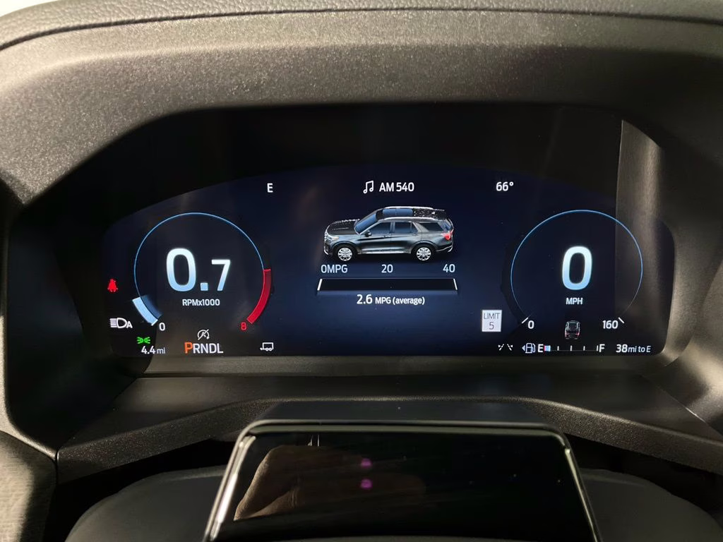 2026 Gray Metallic Ford Explorer Platinum RWD SUV