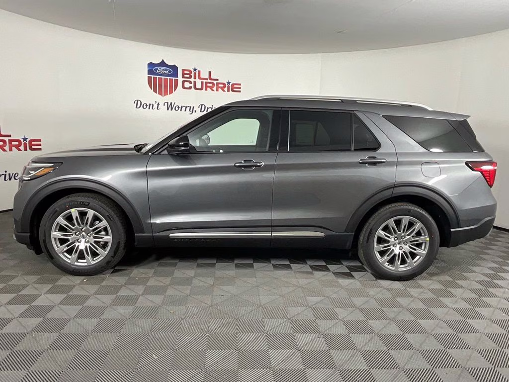 2026 Gray Metallic Ford Explorer Platinum RWD SUV