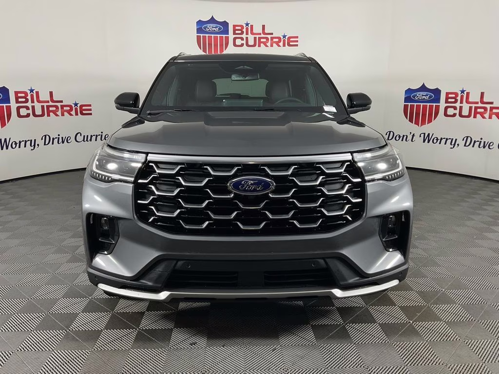 2026 Gray Metallic Ford Explorer Platinum RWD SUV