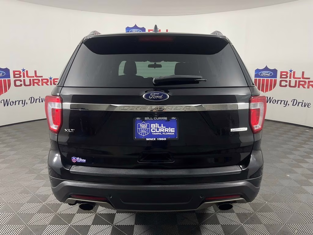 2019 Black Metallic Ford Explorer XLT FWD SUV