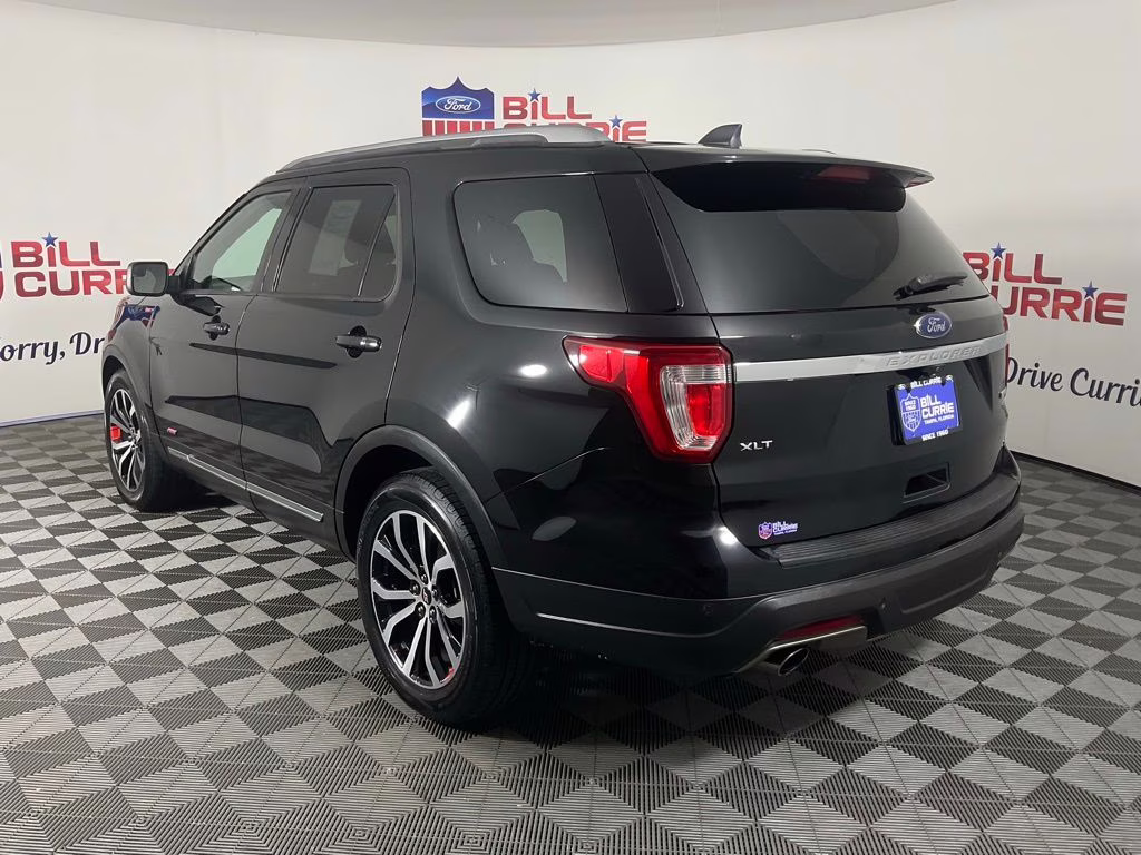 2019 Black Metallic Ford Explorer XLT FWD SUV