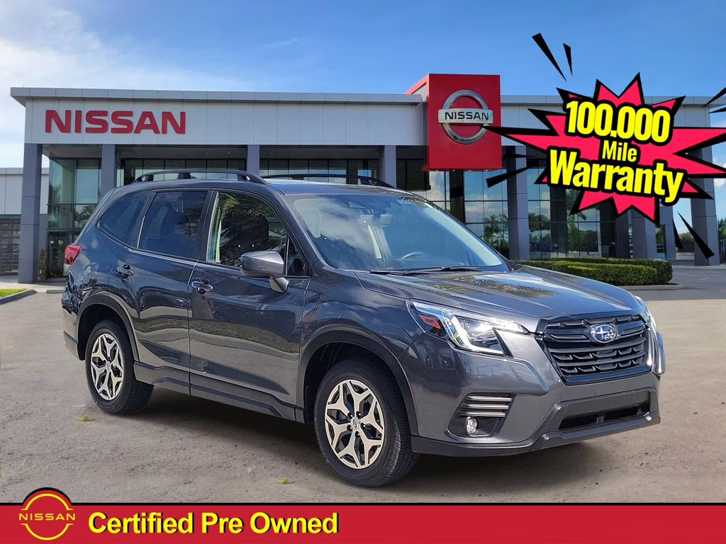 2024 Gray Metallic Subaru Forester Premium AWD SUV