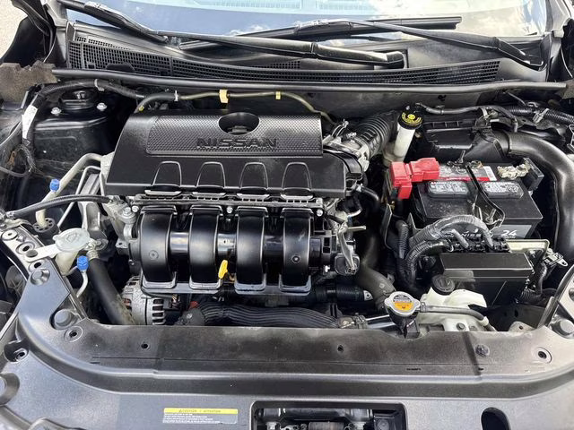 2019 Super Black Nissan Sentra S FWD Sedan