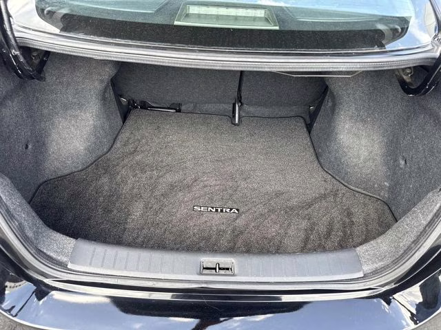 2019 Super Black Nissan Sentra S FWD Sedan