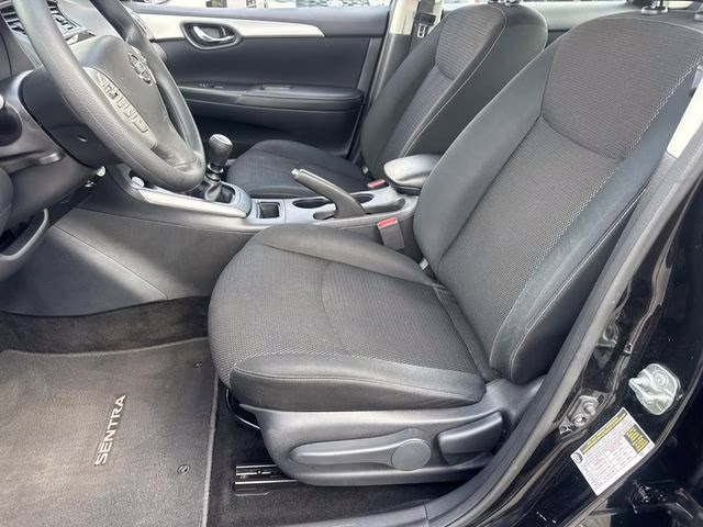 2019 Super Black Nissan Sentra S FWD Sedan