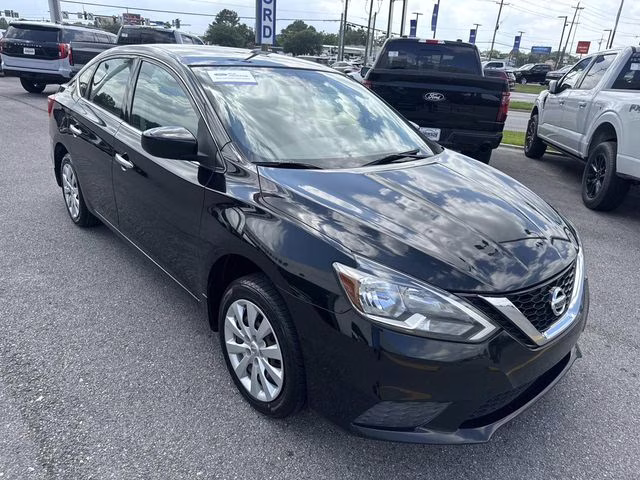 2019 Super Black Nissan Sentra S FWD Sedan