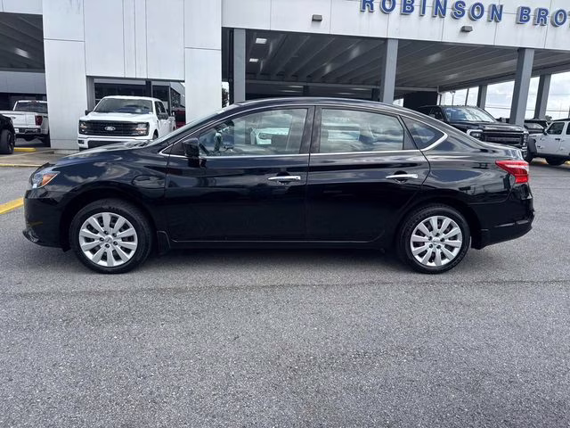 2019 Super Black Nissan Sentra S FWD Sedan