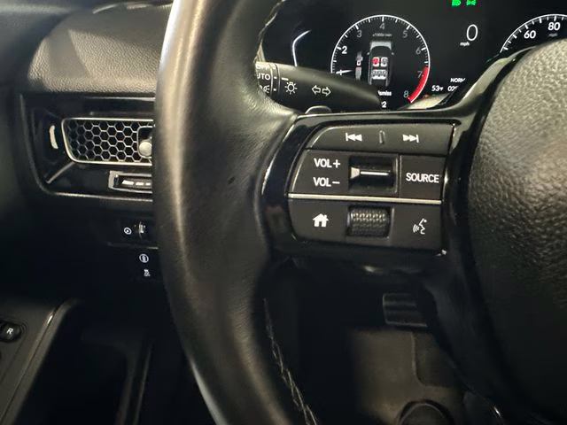 2023 Boost Blue Pearl Honda Civic Sport FWD Hatchback