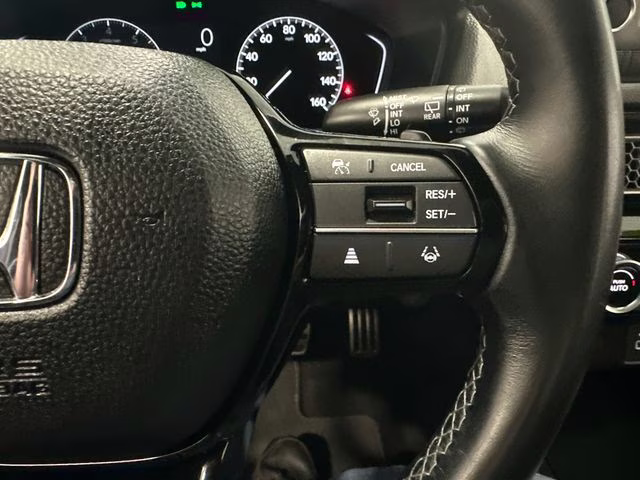 2023 Boost Blue Pearl Honda Civic Sport FWD Hatchback