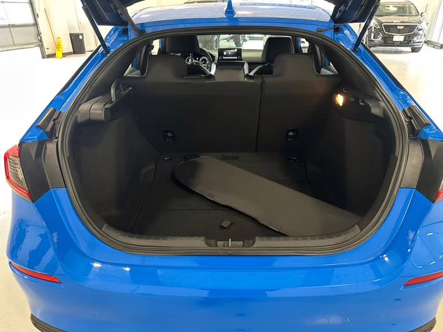 2023 Boost Blue Pearl Honda Civic Sport FWD Hatchback