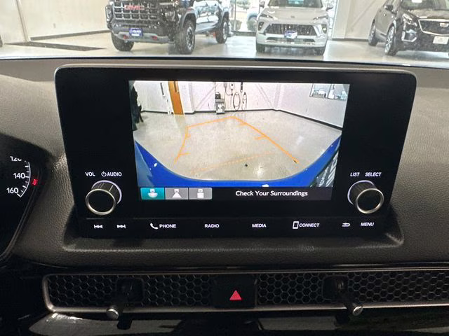 2023 Boost Blue Pearl Honda Civic Sport FWD Hatchback