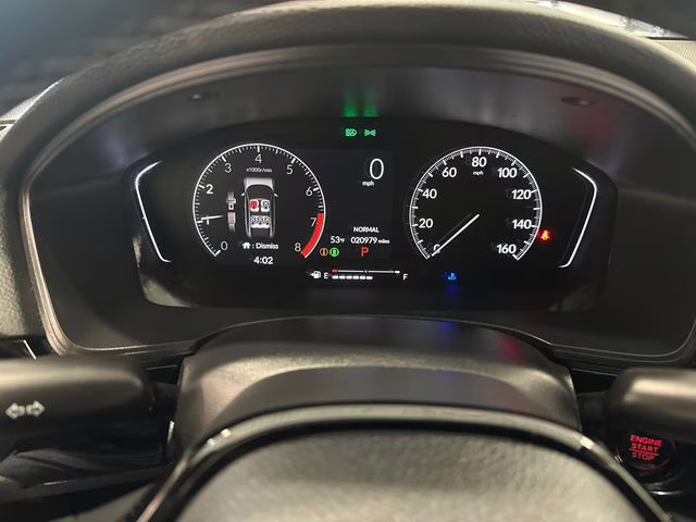 2023 Boost Blue Pearl Honda Civic Sport FWD Hatchback