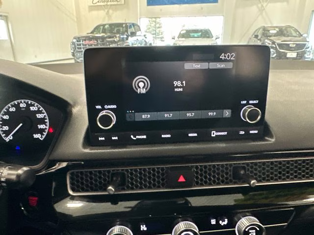 2023 Boost Blue Pearl Honda Civic Sport FWD Hatchback