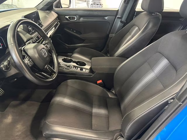 2023 Boost Blue Pearl Honda Civic Sport FWD Hatchback