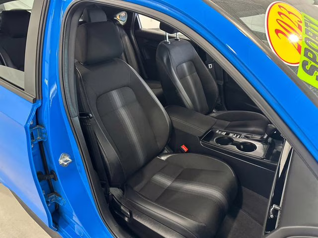 2023 Boost Blue Pearl Honda Civic Sport FWD Hatchback