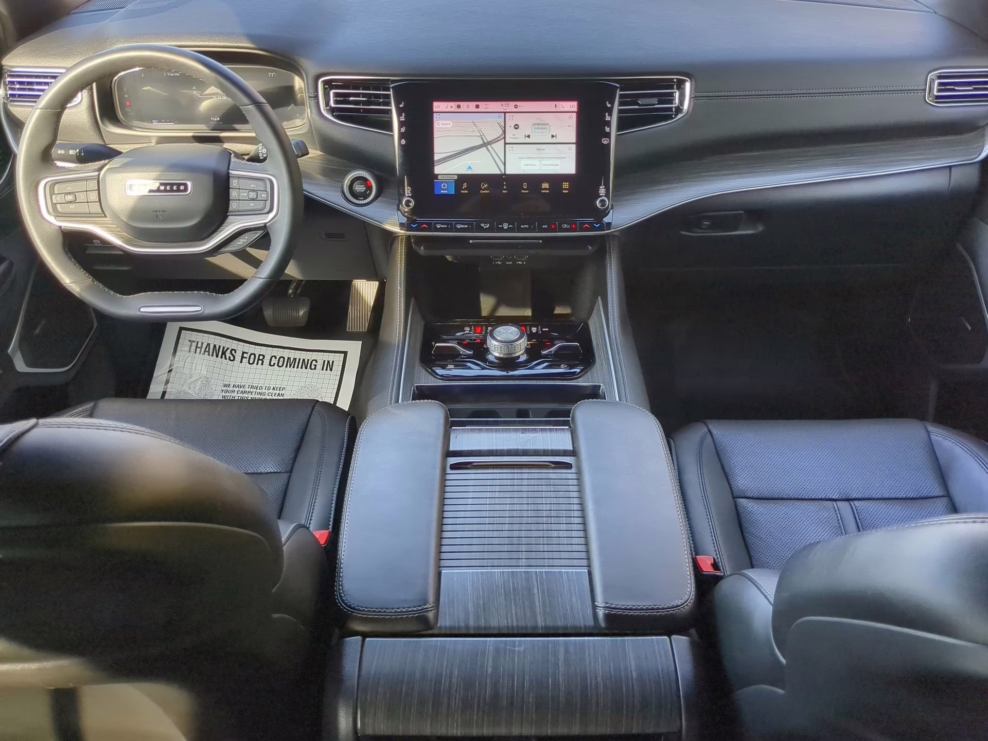 2023 Bright White Clearcoat Jeep Wagoneer L Series III 4X4 SUV