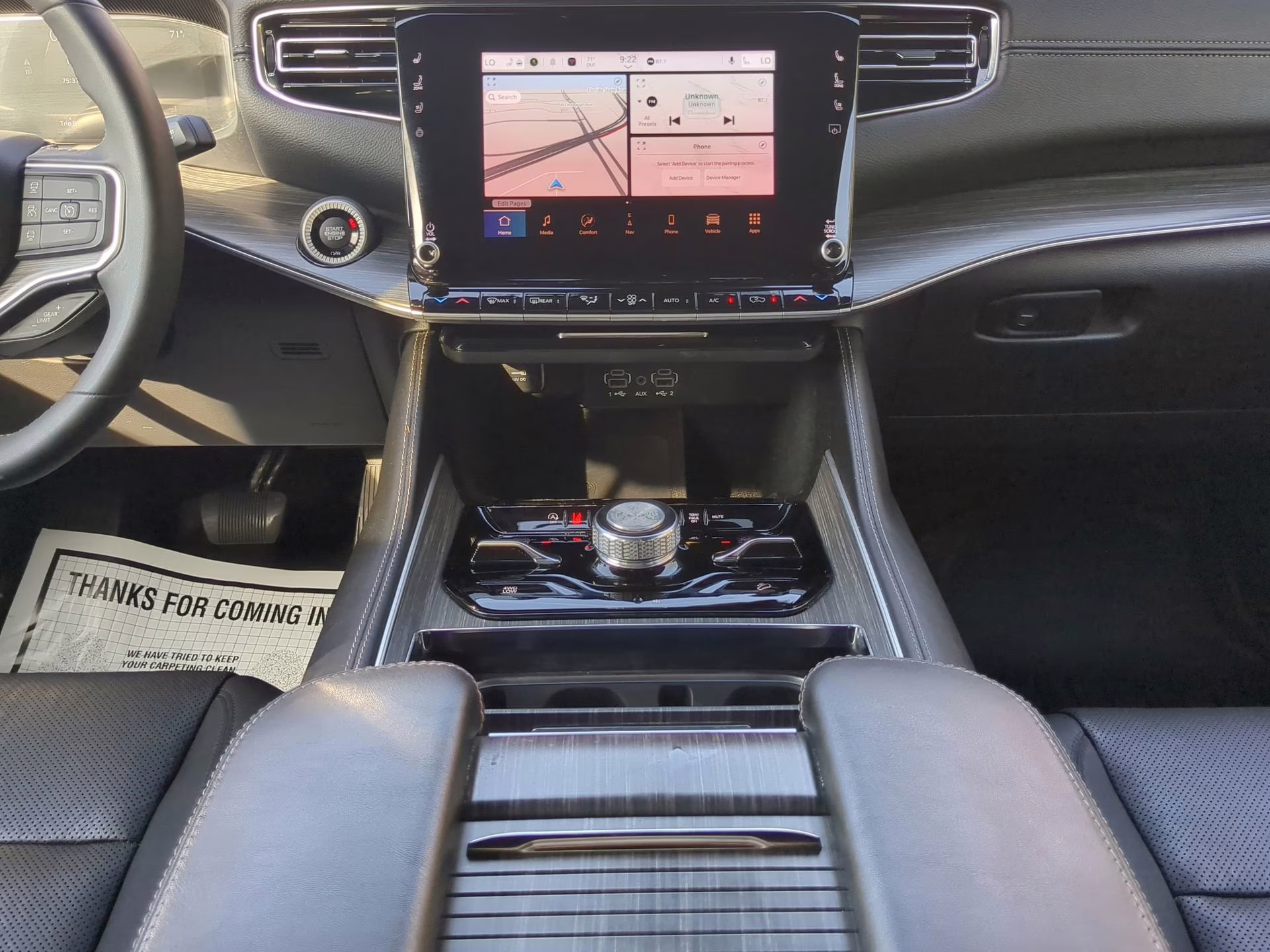 2023 Bright White Clearcoat Jeep Wagoneer L Series III 4X4 SUV