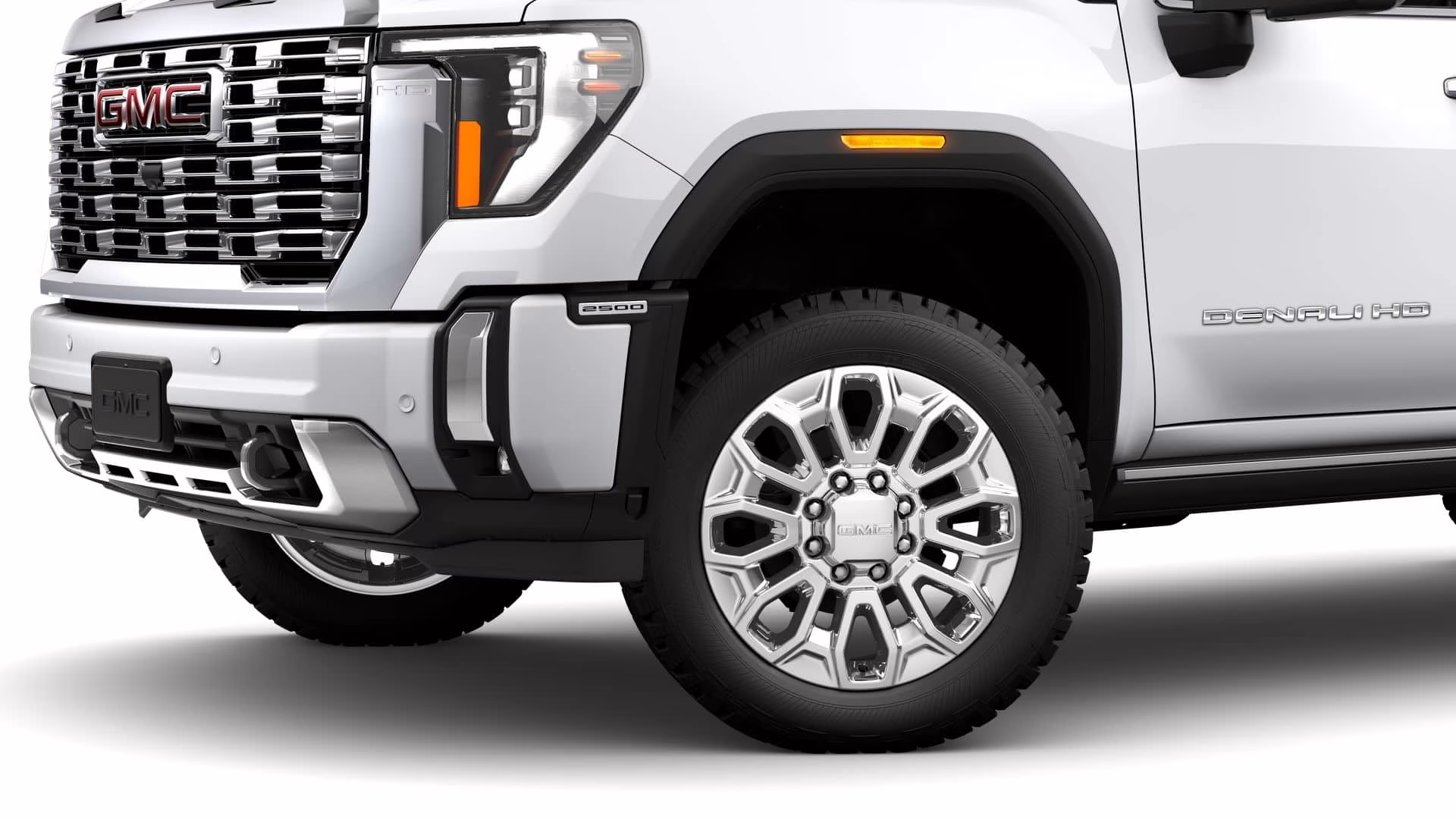 2026 Summit White GMC Sierra 2500 HD Denali 4X4 Truck