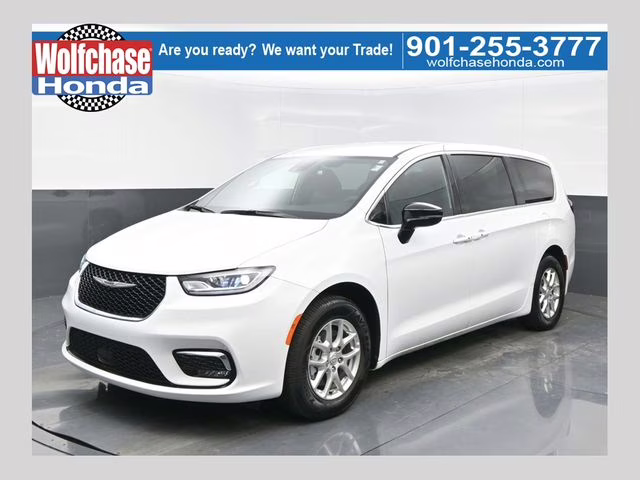 2025 Bright White Clearcoat Chrysler Pacifica Select FWD Van