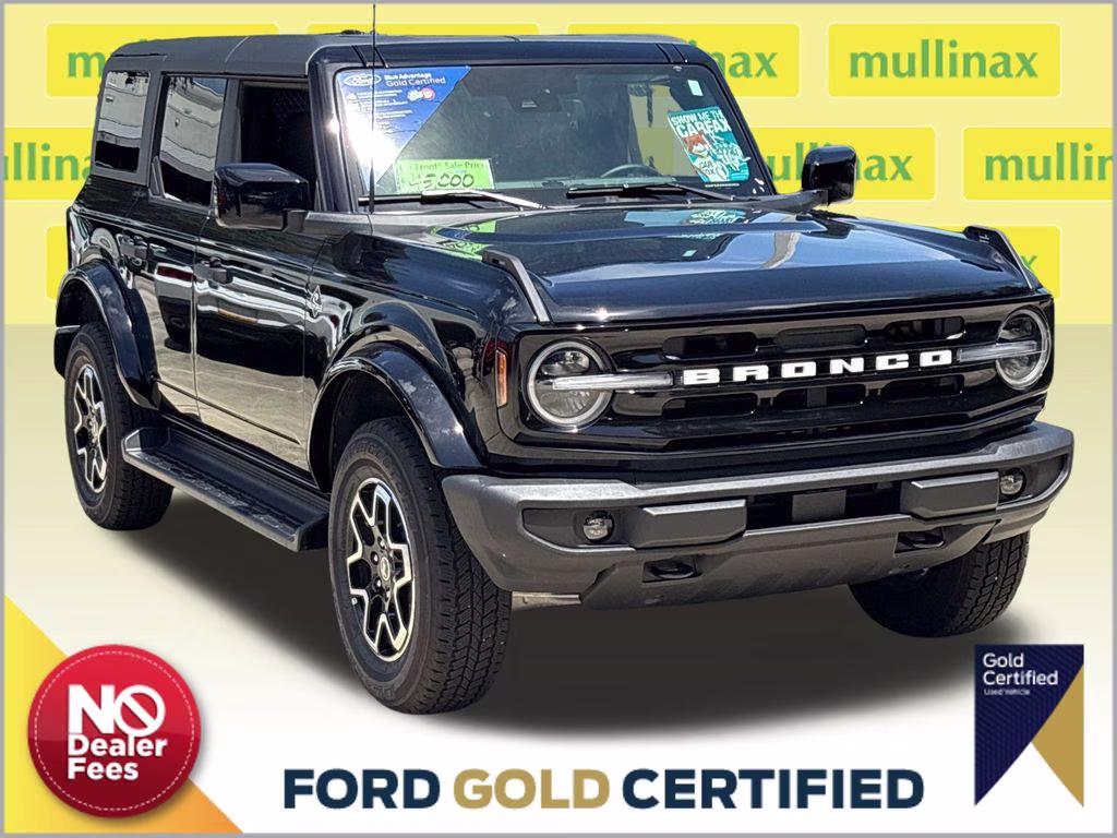 2026 Shadow Black Ford Bronco Outer Banks 4X4 SUV