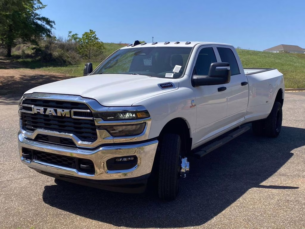 2026 Bright White Clearcoat Ram 3500 Tradesman 4X4 Truck